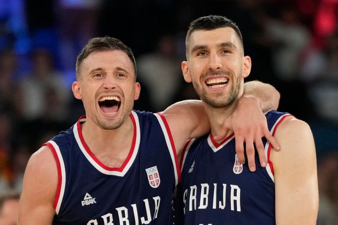 Košarkaška reprezentacija Srbije OI Pariz Srbija VS Nemačka Košarkaška reprezentacija Srbije OI Pariz Srbija VS Nemačka