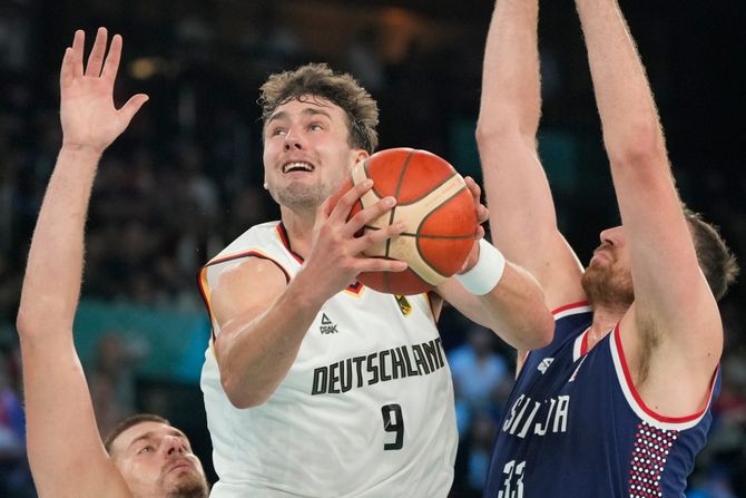 Košarkaška reprezentacija Srbije OI Pariz Srbija VS Nemačka Košarkaška reprezentacija Srbije OI Pariz Srbija VS Nemačka