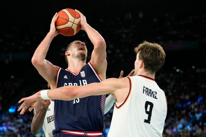 Košarkaška reprezentacija Srbije OI Pariz Srbija VS Nemačka Košarkaška reprezentacija Srbije OI Pariz Srbija VS Nemačka