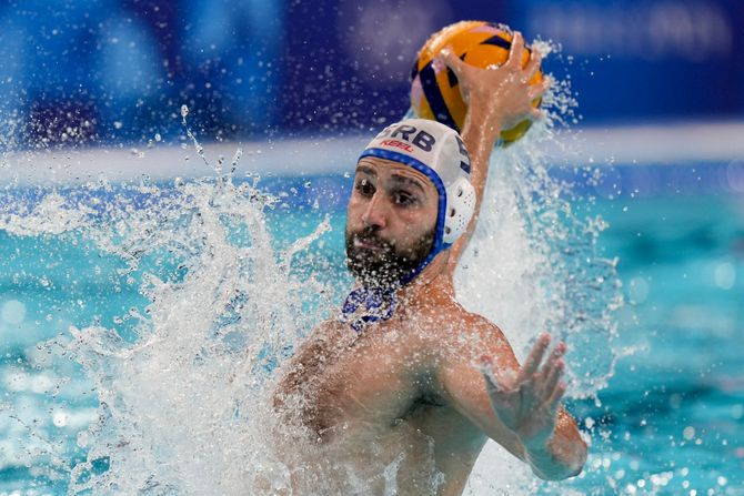 Vaterpolo reprezentacija Srbije  , finale Srbija- Hrvatska , Pariz OI, Olimpijske igre 2024 Vaterpolo reprezentacija Srbije  , finale Srbija- Hrvatska , Pariz OI, Olimpijske igre 2024