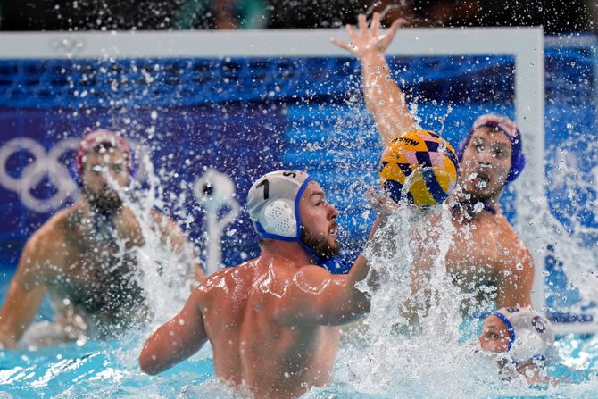 Vaterpolo reprezentacija , finale Srbija- Hrvatska , Pariz OI, Olimpijske igre 2024