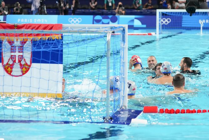 Vaterpolo reprezentacija Srbije , finale Srbija- Hrvatska , Pariz OI, Olimpijske igre 2024 Vaterpolo reprezentacija Srbije , finale Srbija- Hrvatska , Pariz OI, Olimpijske igre 2024