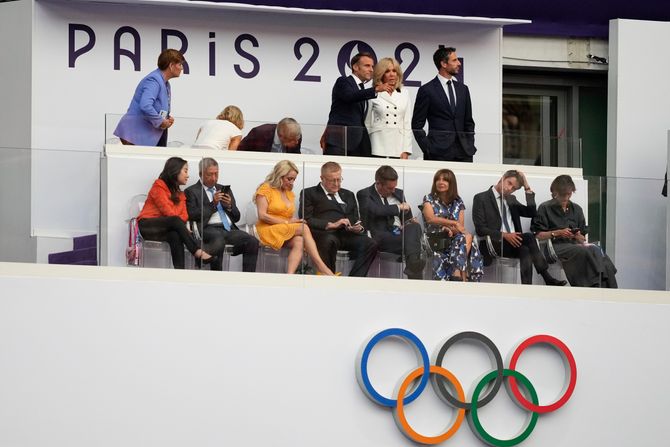 Pariz Olimpijada Olimpijske igre OI Zatvaranje ceremonija zatvaranja