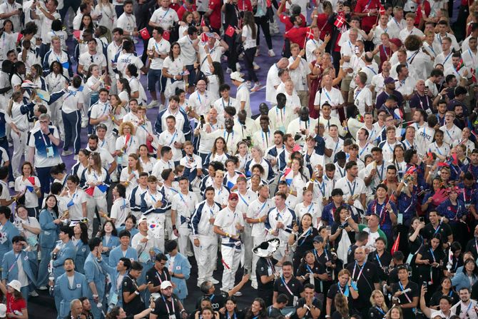 Pariz Olimpijada Olimpijske igre OI Zatvaranje ceremonija zatvaranja