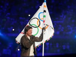 Tom Kruz, Pariz zatvaranje Olimpijskih igara