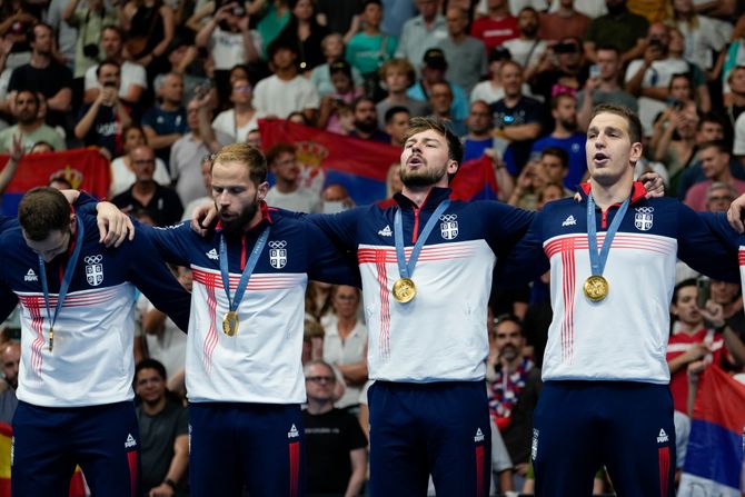 Vaterpolo reprezentacija Srbije , vaterpolisti Srbije medalje