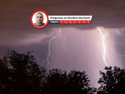 Vremenska prognoza munje gromovi