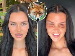 Influenserka Neli Nelnor Nelly Nelnoire Fox Eyes lisičje oči kao lisica FIČER