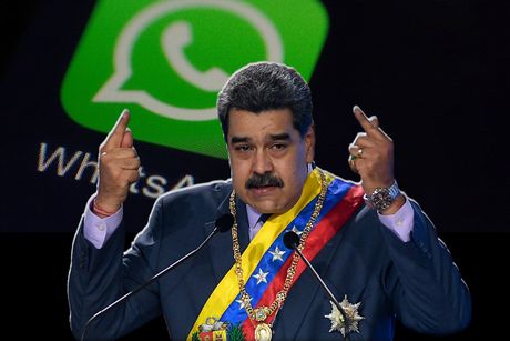 Nikolas Maduro, WhatsApp