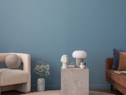 dekor, dom, plava soba, braon soba