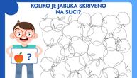 Koliko jabuka vidite? Skrivalica koja nije baš toliko laka i može da vas navede na pogrešan rezultat