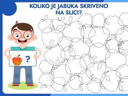 Skrivalica test jabuke