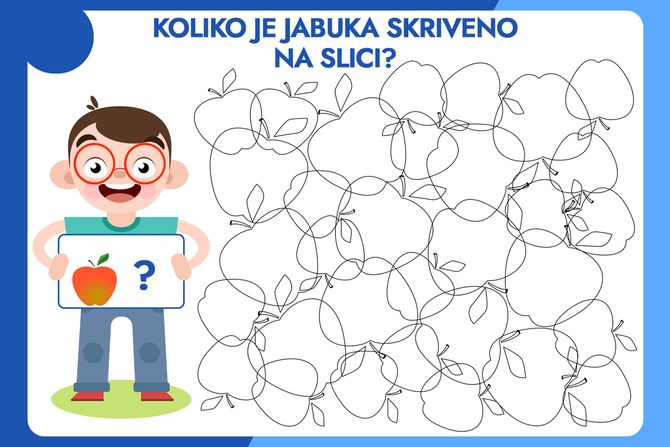 Skrivalica test jabuke Skrivalica test jabuke