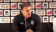 Stanojević grmi posle ispadanja od Lugana: "Neki igrači ne zadovoljavaju kriterijume za Partizan, biće rezova"