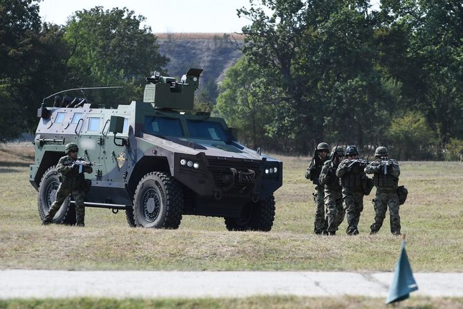 Vojska policija obuka vojne policije poligon Orešac