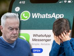 whatsapp, Huw Edwards, dete plače