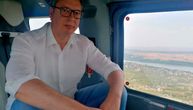 Vučić objavio sliku iz helikoptera: Danas se uputio na zanimljiv događaj, imao je jasnu poruku