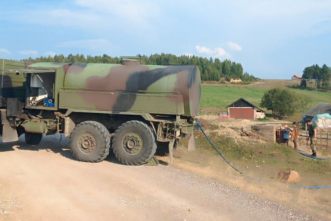 Vojska Srbije, vodosnabdevanje