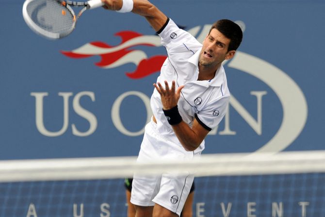 Novak Đoković, US open 2011 Novak Đoković, US open 2011