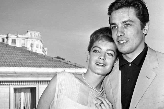 Alen Delon i Romi Šnajder, Alain Delon  i Romy Schneider