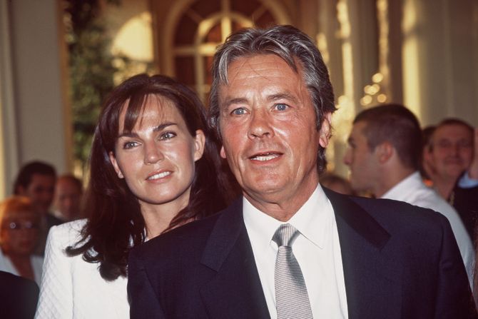 Alen Delon i Rosalie Rozali van Breemen Alen Delon i Rosalie Rozali van Breemen
