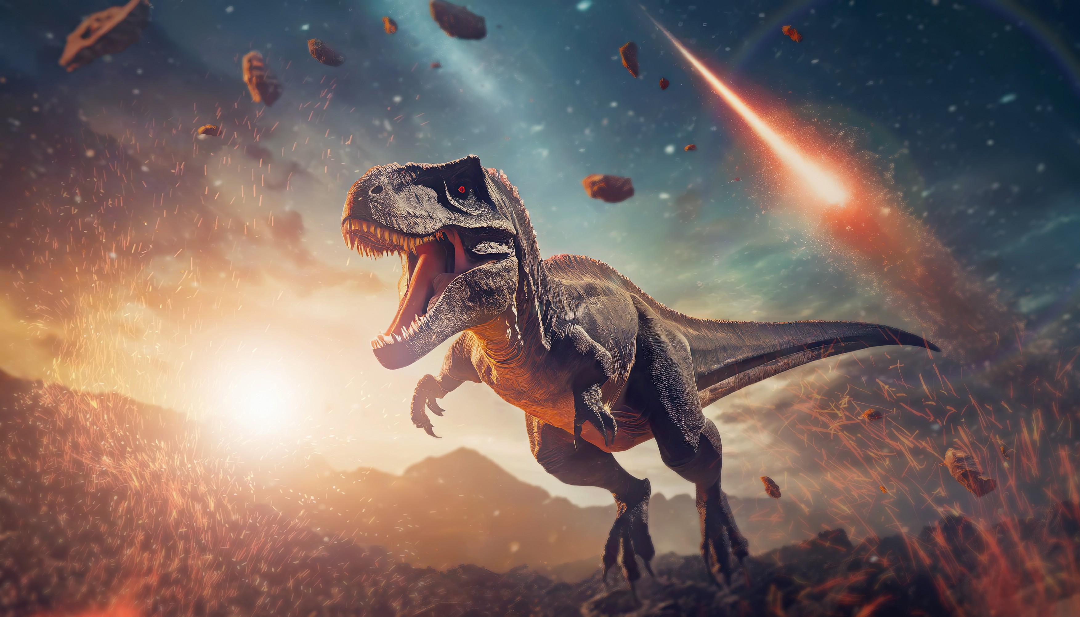 Udar asteroida pokrenuo katastrofu, nova studija pokazala šta se dešavalo: Vatrene oluje zbrisale dinosauruse