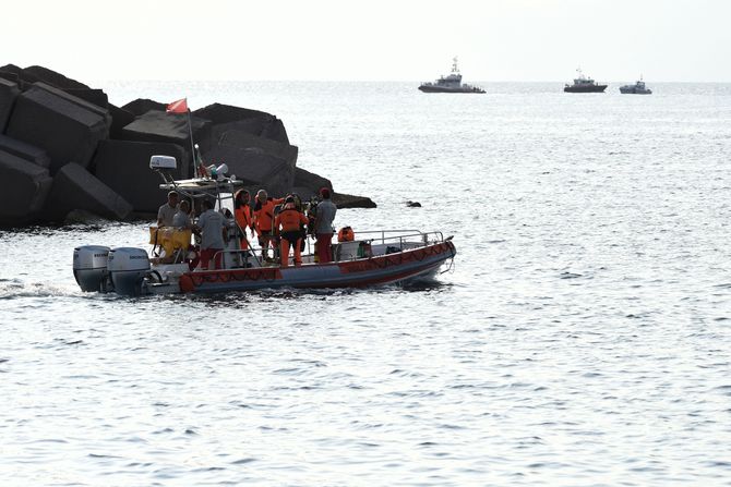 Potraga za nestalima, superjahta, tornado, Italija