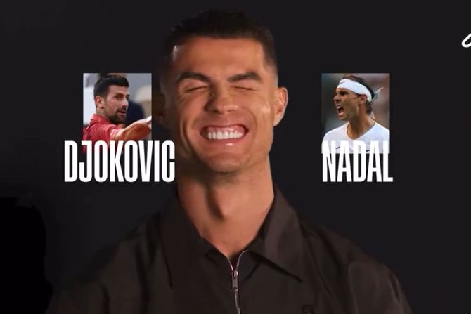 Kristijano Ronaldo, Novak Đoković, Rafael Nadal