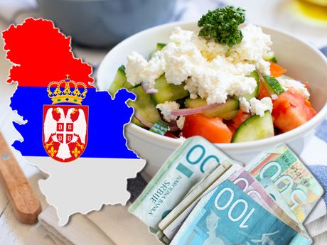 srbija dinari sopska salata