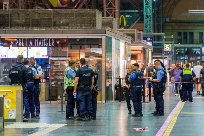 Nemačka Frankfurt ubistvo Železnička stanica