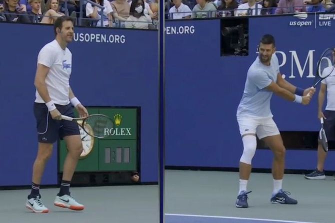 Novak Đoković, Huan Martin Del Potro Novak Đoković, Huan Martin Del Potro