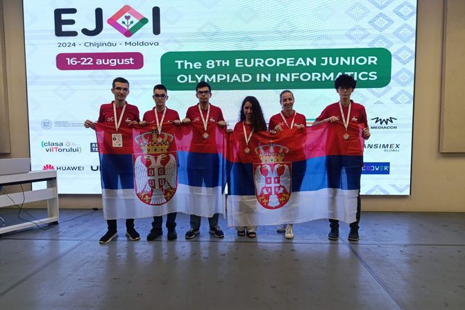 Srbija medalje Evropska juniorska informatička olimpijada