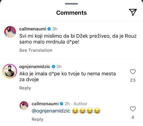 Ognjen i Mina Amidžić Titanik