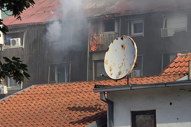 Požar na Karaburmi 22.8.