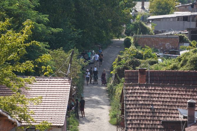 Izbodena zena, zemun