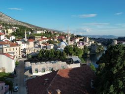 mostar panorama grada
