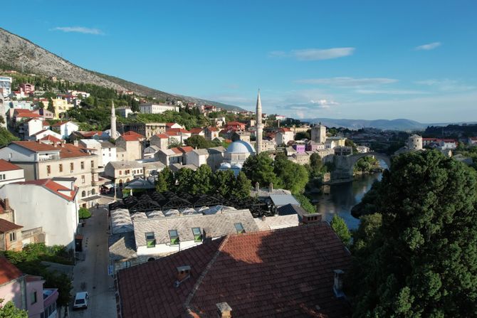 mostar panorama grada