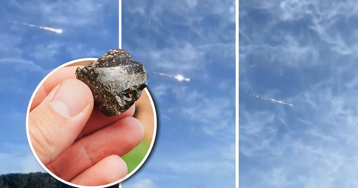 Bürger fanden Trümmer nach dem Meteoriteneinschlag – Vesti