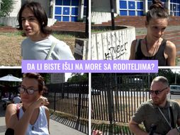 Anketa sa roditeljima na more