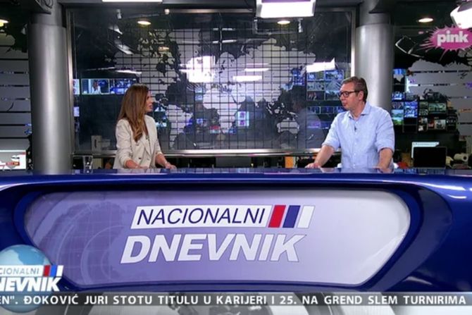 Aleksandar Vučić, TV Pink