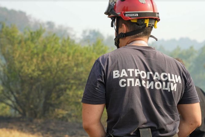 Ivica Dačić, Stara planina, Vidlič, vatrogasac, šumski požar, vatrogasci, požar