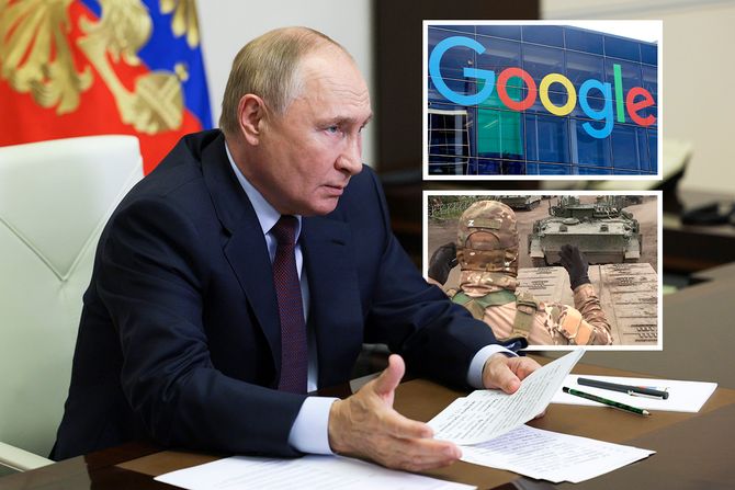 Vladimir Putin, Google, vojska