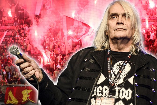 Bora Đorđević Riblja Čorba Crvena Zvezda Navijači Delije Bora Đorđević Riblja Čorba Crvena Zvezda Navijači Delije