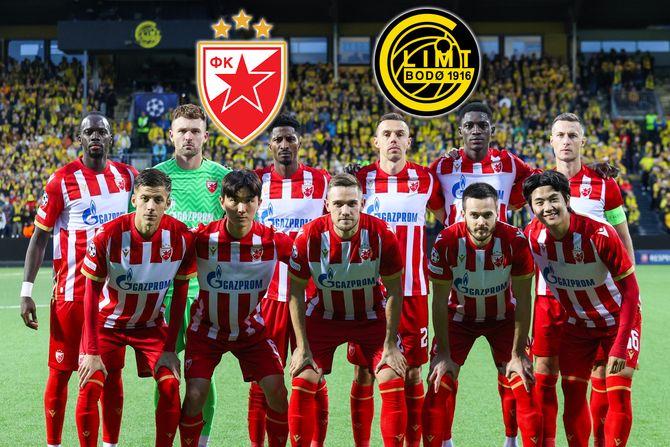 Crvena zvezda bode glimt