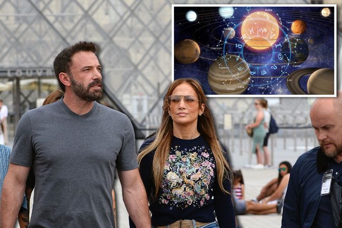 Dženifer Lopez i Ben Aflek - astro ugao Dženifer Lopez i Ben Aflek - astro ugao