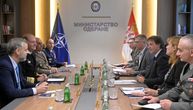 Sastanak ministra Gašića sa komandantom Komande združenih snaga NATO u Napulju admiralom Mančom