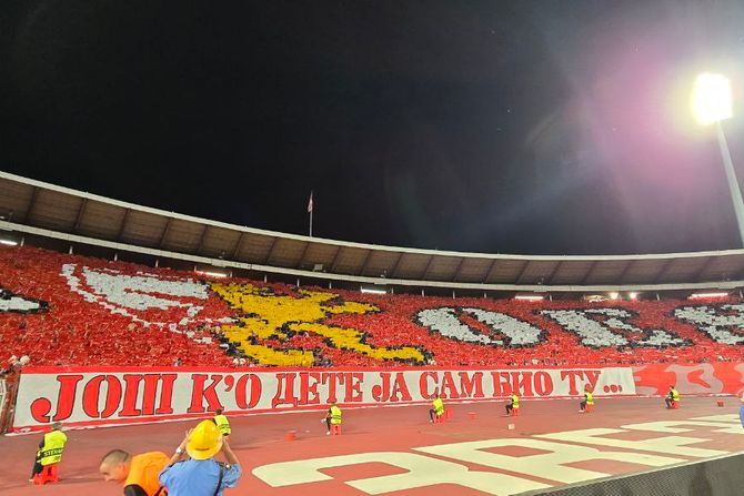 Koreografija, FK Crvena zvezda - FK Bode Glimt