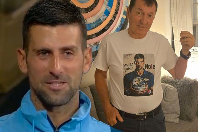 Zoran Pavlović, US open, Novak Đokovič