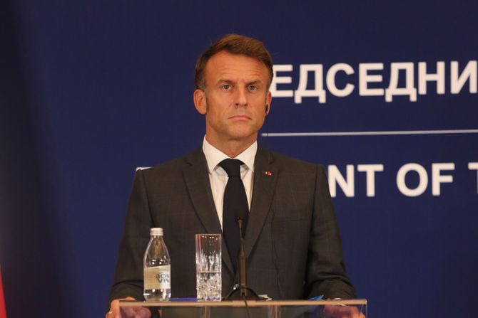 Predsednik Francuske Emanuel Makron u poseti Srbiji Predsednik Francuske Emanuel Makron u poseti Srbiji