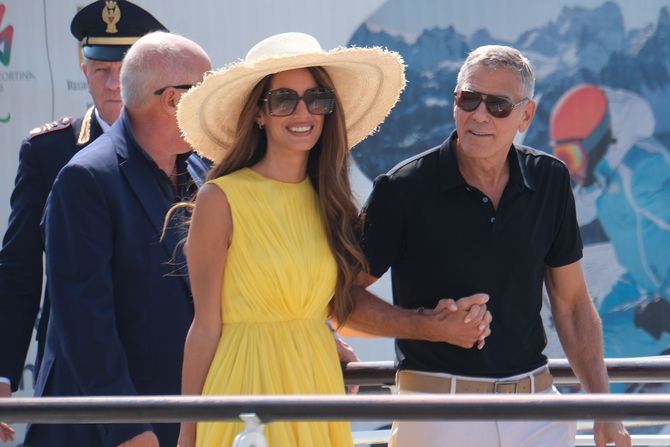 George, Amal Clooney